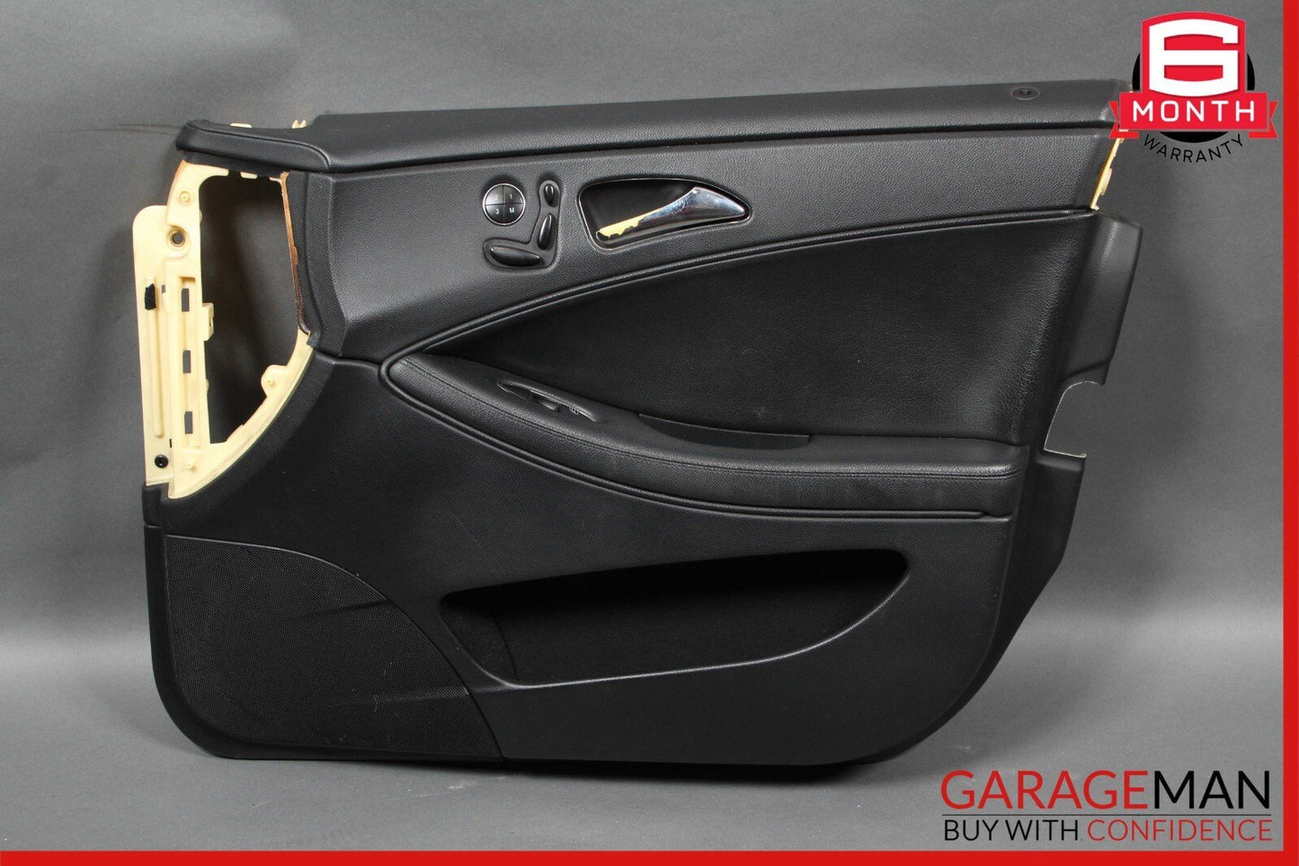 06-11 Mercedes W219 CLS500 CLS550 Front Right Side Interior Door Panel Black OEM