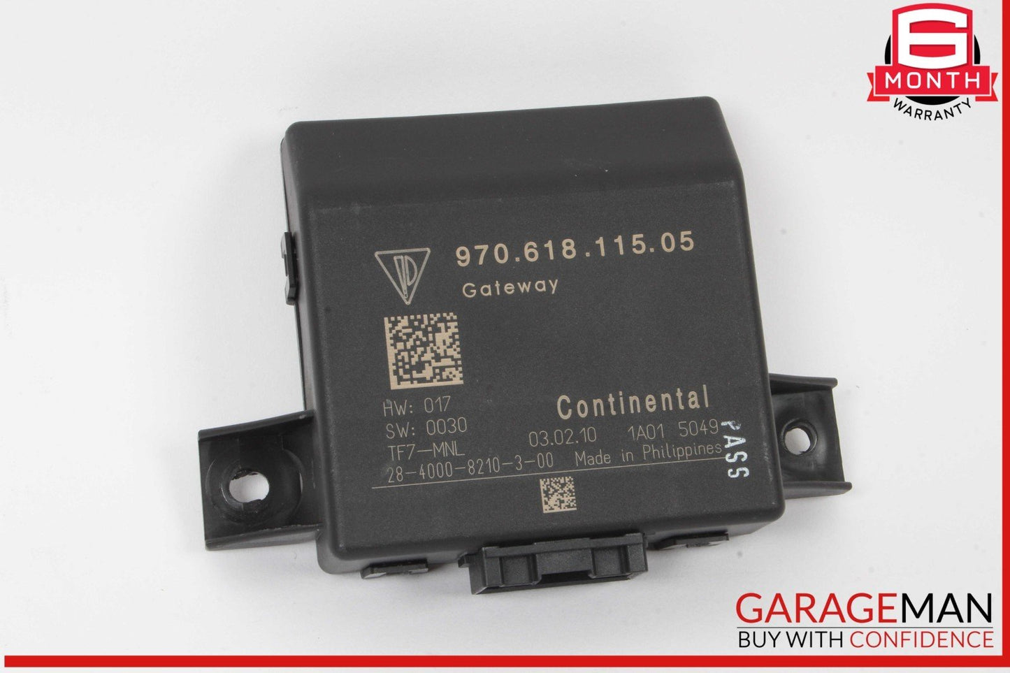 10-16 Porsche Panamera 970 Central Gateway Control Module Unit 97061811505 OEM