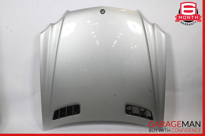 03-08 Mercedes R230 SL500 SL600 Front Hood Bonnet Cover Panel Brilliant Silver
