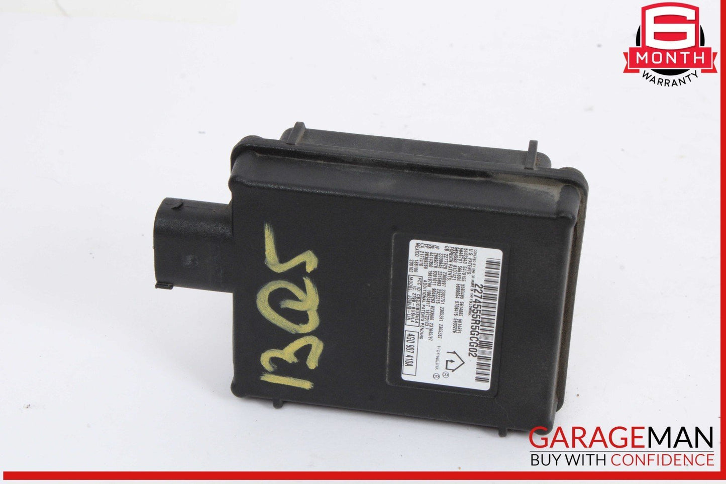 12-18 Audi Q5 A4 A6 A7 Garage Door Homelink Control Module Unit 4G0907410A OEM