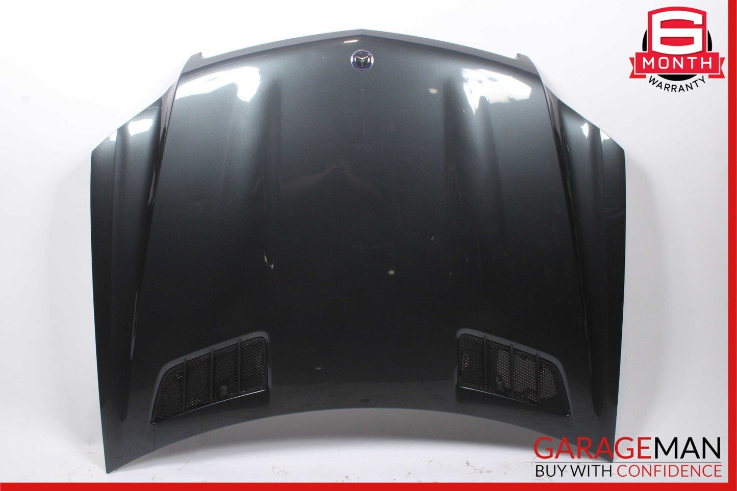 07-12 Mercedes X164 GL320 Front Hood Bonnet Panel Grille Assembly Tenorite Gray