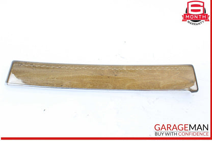 03-09 Mercedes W211 E350 E500 Dashboard Dash Left Molding Trim Wood 2116800771