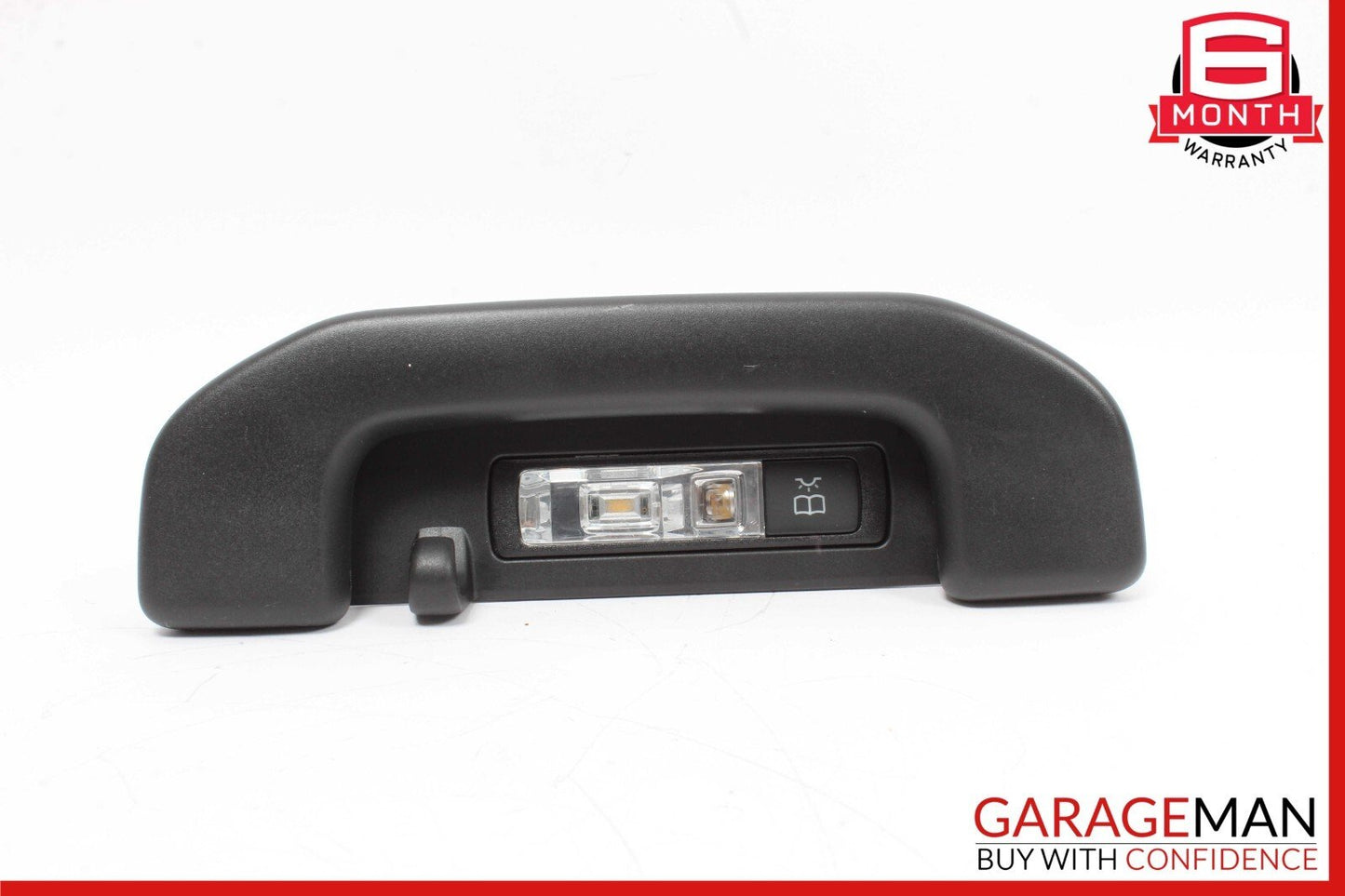 15-20 Mercedes W205 C300 Rear Right Side Roof Grab Handle w/ Lamp Black