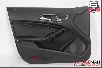 14-18 Mercedes W117 CLA250 Front Left Interior Door Trim Panel Cover Assy Black