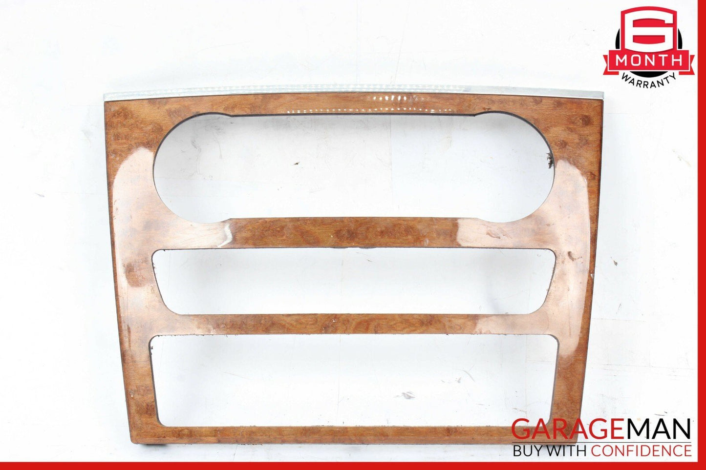 06-12 Mercedes GL320 GL450 ML550 Center Console Control Trim Bezel Wood