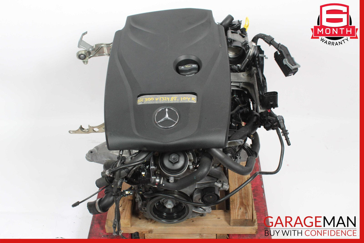 15-20 Mercedes W205 C300 SLC300 M274 2.0 L4 Engine Motor Block Assembly 104k