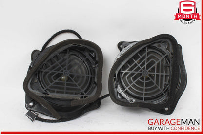 97-04 Mercedes R170 SLK230 Front Right & Left Side Door Sound Speaker Set OEM