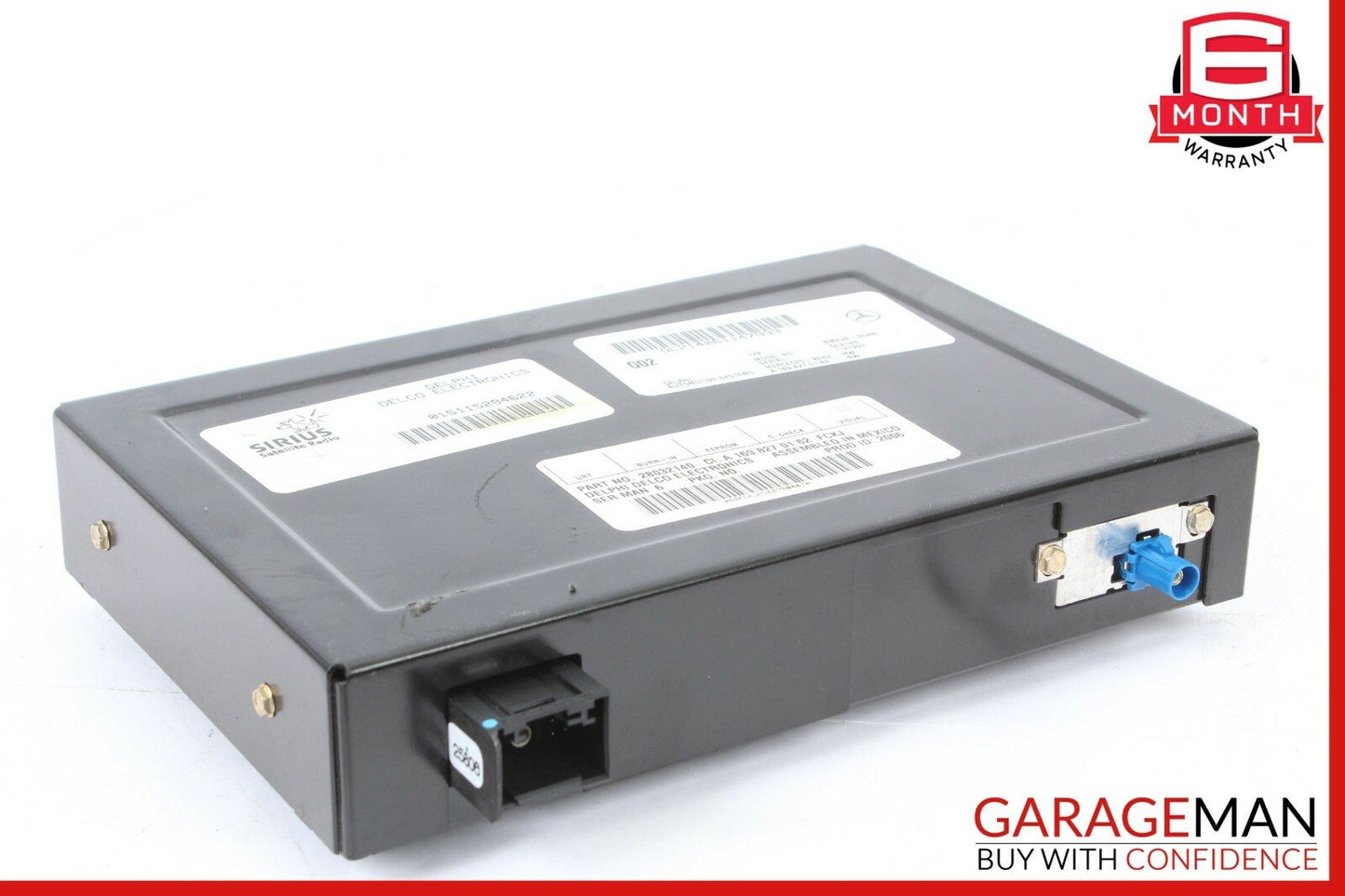 03-08 Mercedes CL600 CLK320 E350 Sirius Satellite Radio Receiver Control Module