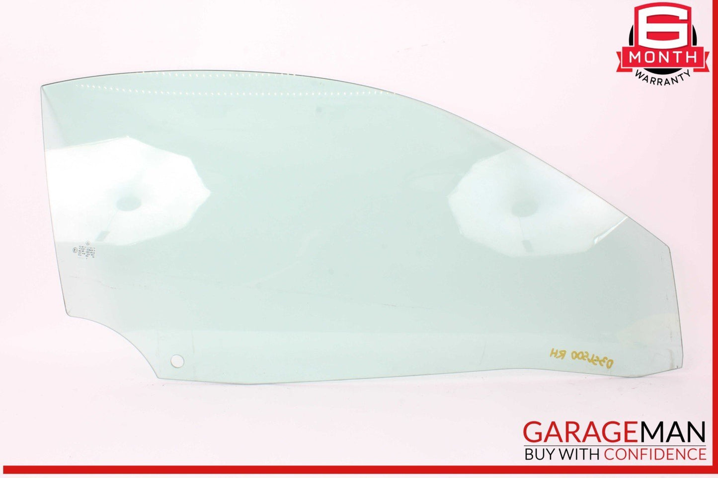 03-12 Mercedes R230 SL500 SL550 Front Right Passenger Side Door Window Glass OEM