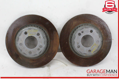 15-20 Mercedes W205 C300 Rear Right & Rear Left Side Brake Rotor Disc Set of 2