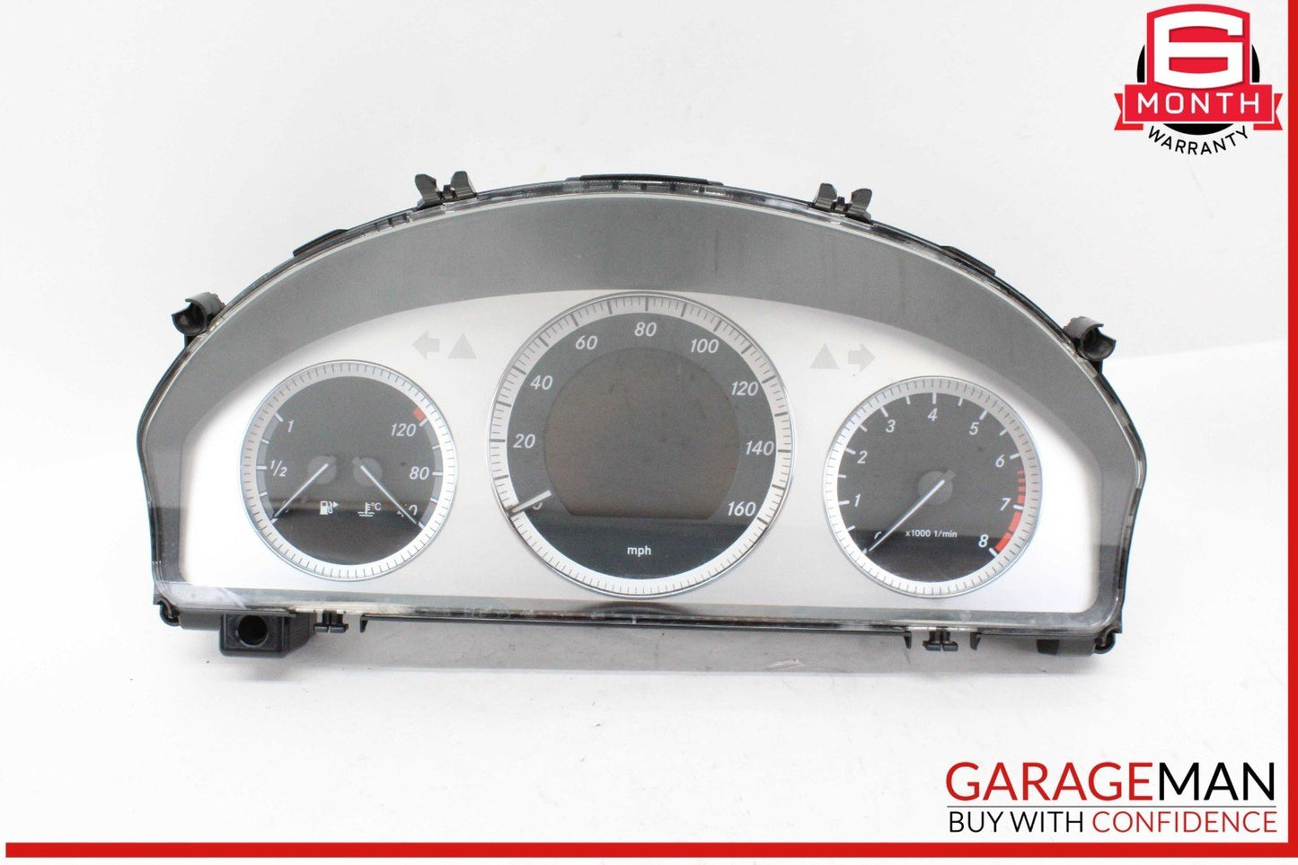 09-12 Mercedes X204 GLK350 4MATIC Speedometer Instrument Cluster 2049003302 OEM