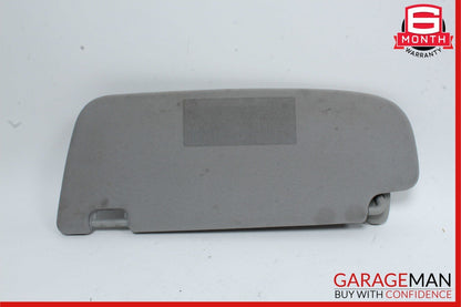 07-13 Mercedes W221 S550 Front Right Sun Visor Shade Sunvisor Grey Suede OEM