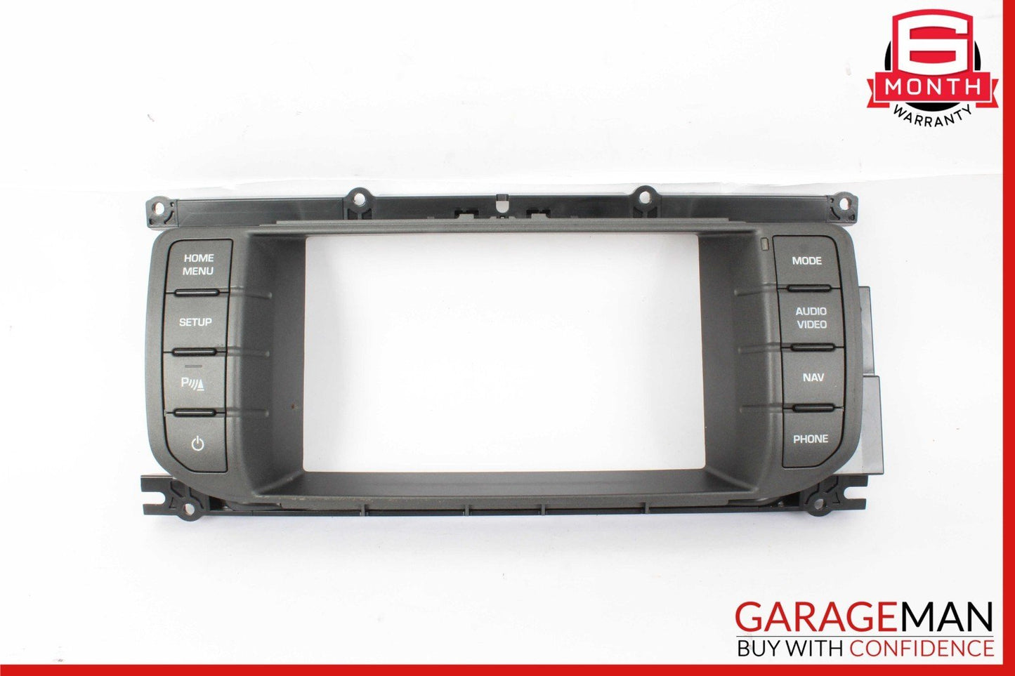 12-13 Range Rover Evoque Front Display Surround Trim Bezel w/ Control Switch OEM