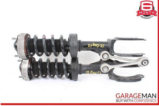 11-18 Porsche Cayenne 958 S Front Right & Left Shock Absorber Strut Spring Set