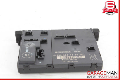 03-12 Mercedes R230 SL550 SL500 SL55 AMG Front Right Side Door Control Module