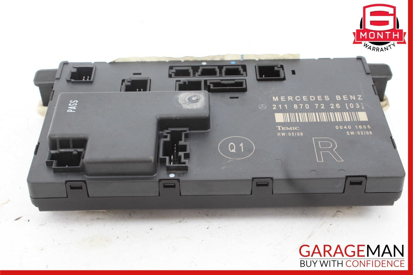 03-09 Mercedes W211 E350 E550 Front Right Passenger Door Control Module Unit OEM