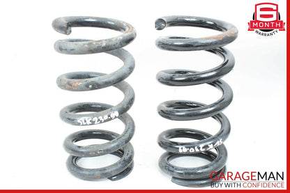 97-00 Mercedes R170 SLK230 Rear Left & Right Shock Absorber Coil Spring Set of 2