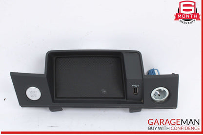 18-25 Audi Q5 Front Center Console Storage Tray Box Cover w/ Start Button OEM