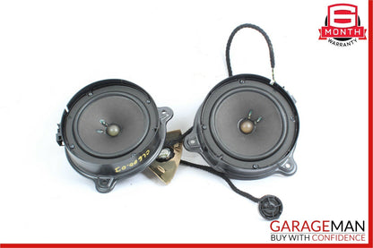 00-06 Mercedes W215 CL600 Front Left & Right Side Door Sound Audio Speakers Set