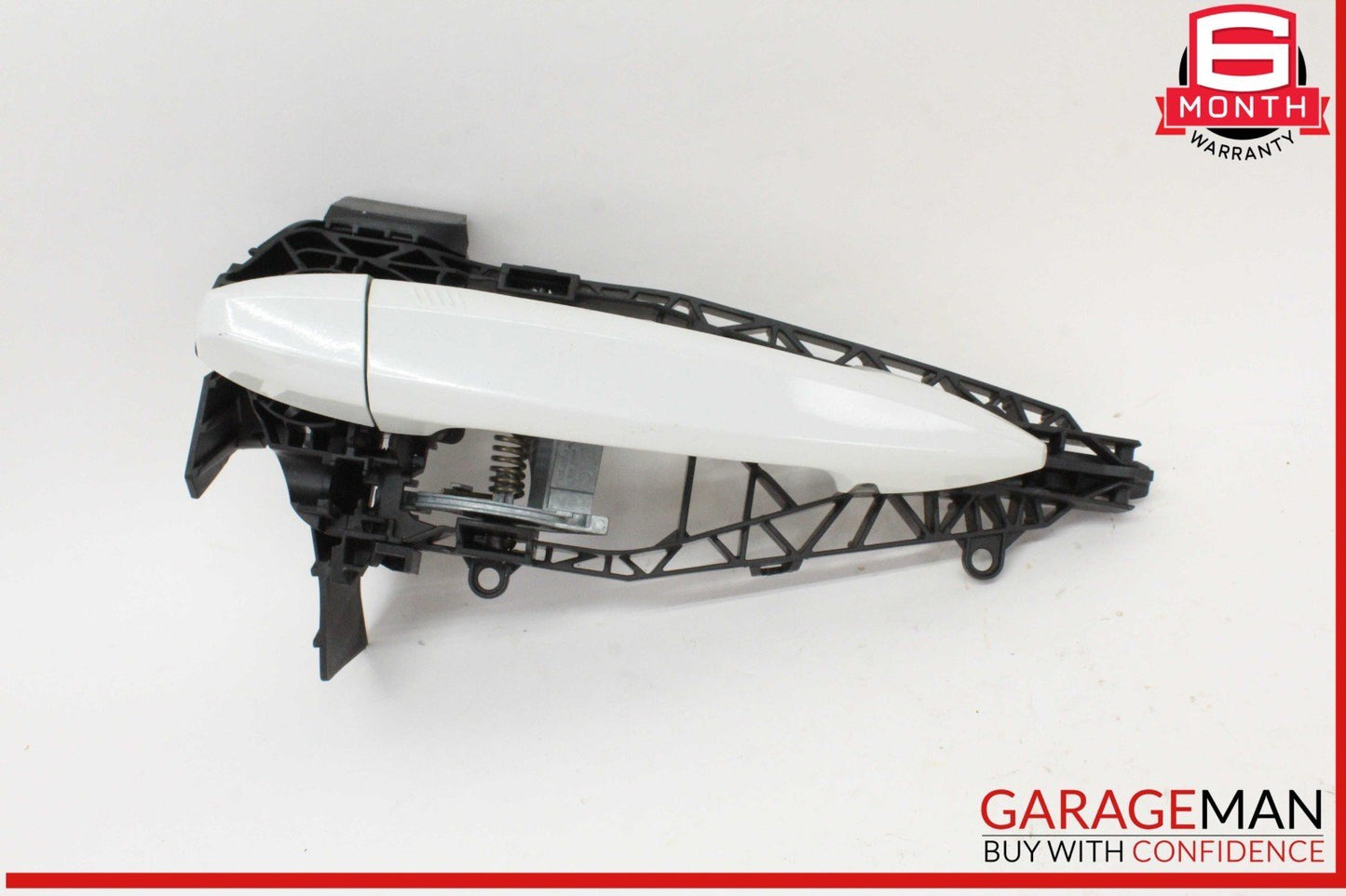 14-18 BMW X5 F15 X6 Front Right Passenger Side Exterior Door Handle White OEM
