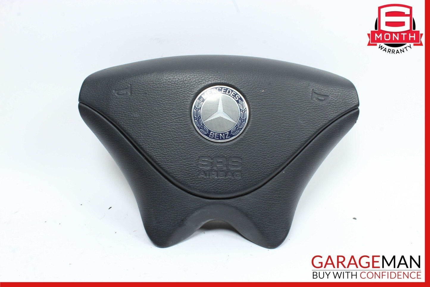 01-04 Mercedes R170 SLK320 SL500 Driver Steering Wheel Air Bag Airbag Black OEM