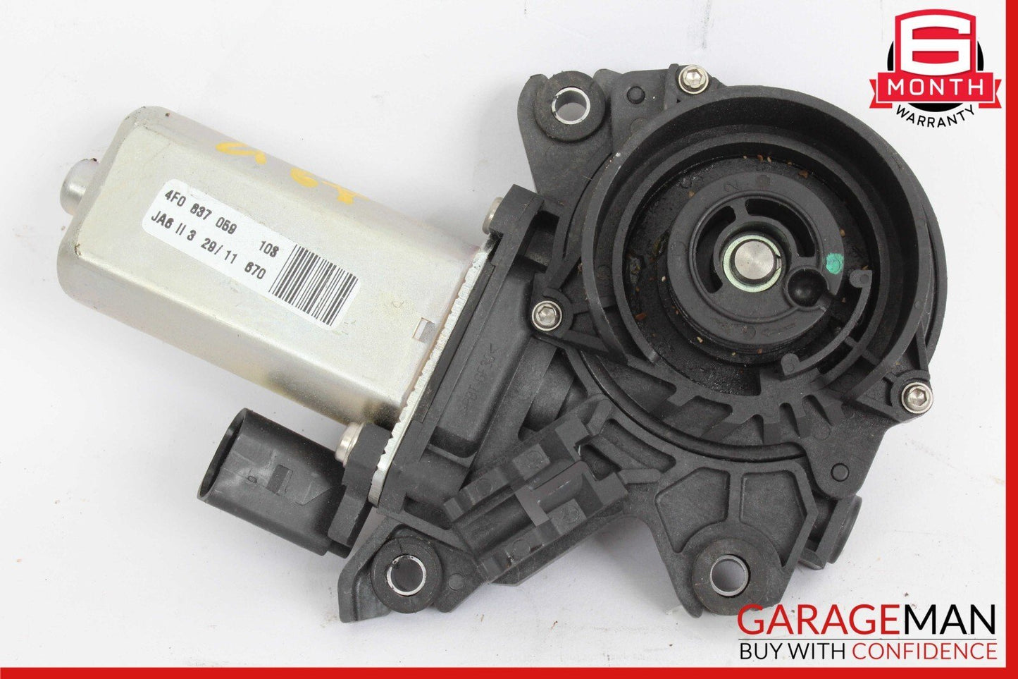 11-18 Audi A8 Quattro Rear Left Driver Side Door Window Motor Unit 4F0837059 OEM