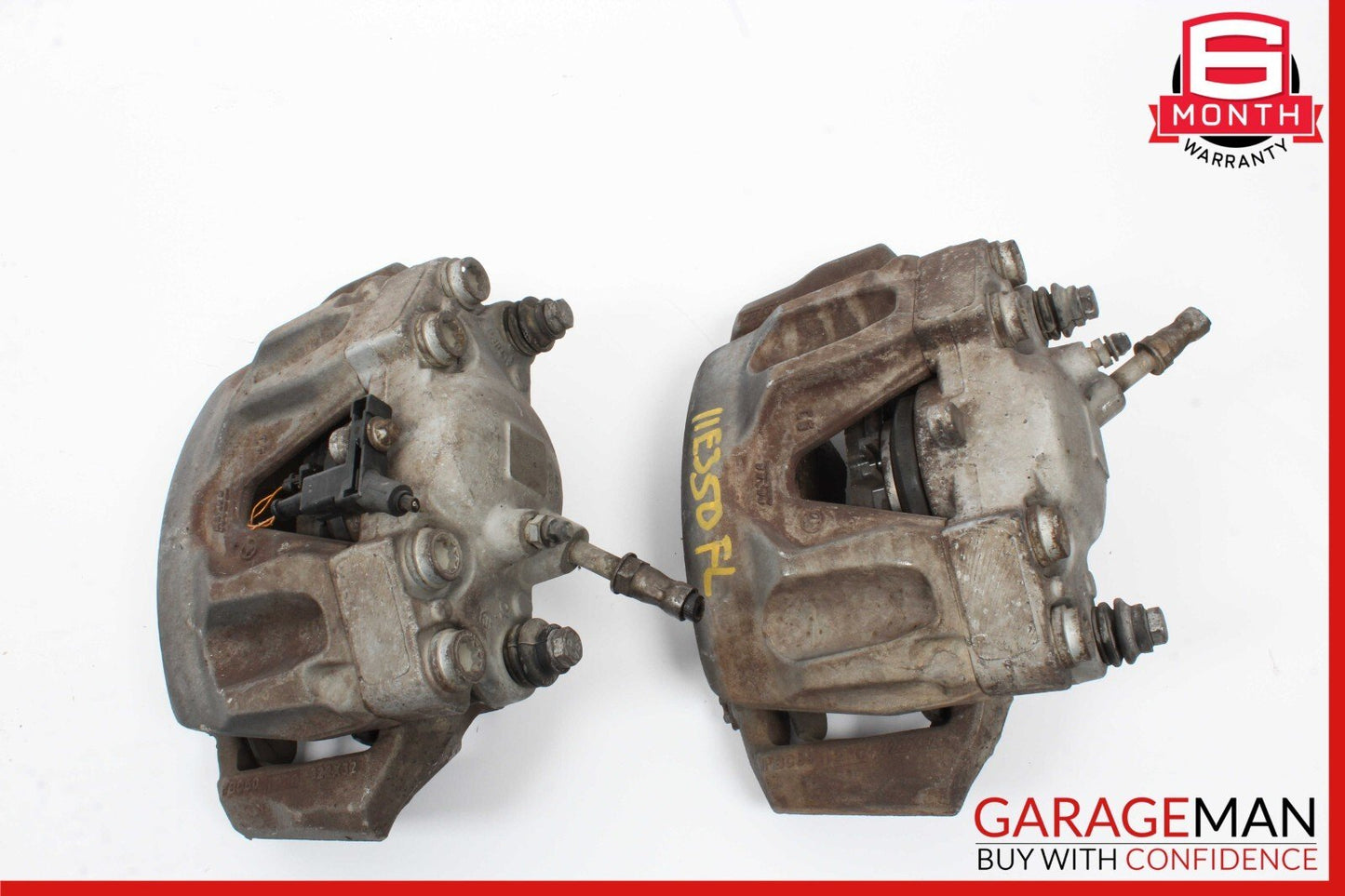 08-18 Mercedes W212 E350 C350 Front Brake Calipers Left and Right Set of 2 Pc