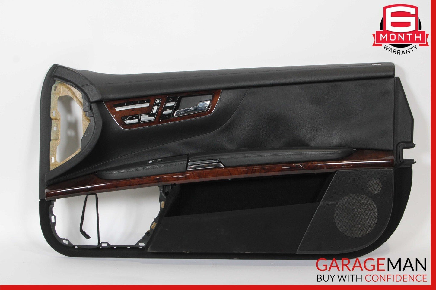 07-10 Mercedes W216 CL550 Front Right Side Interior Door Trim Panel Cover Black