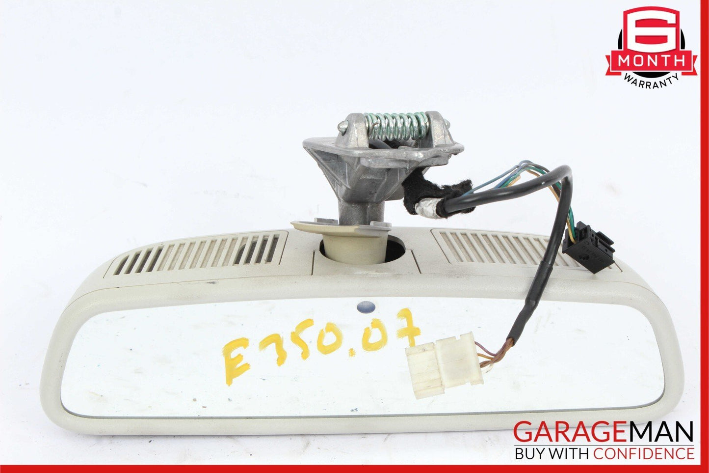 07-09 Mercedes W211 E350 E550 Interior Upper Rear View Mirror Gray 2118110107