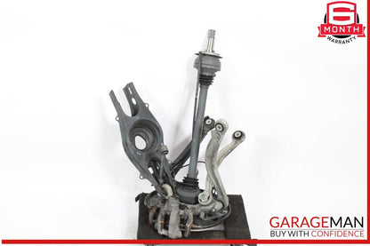 10-16 Mercedes W212 E550 Rear Left Spindle Knuckle Hub Bearing CV Shaft Assembly