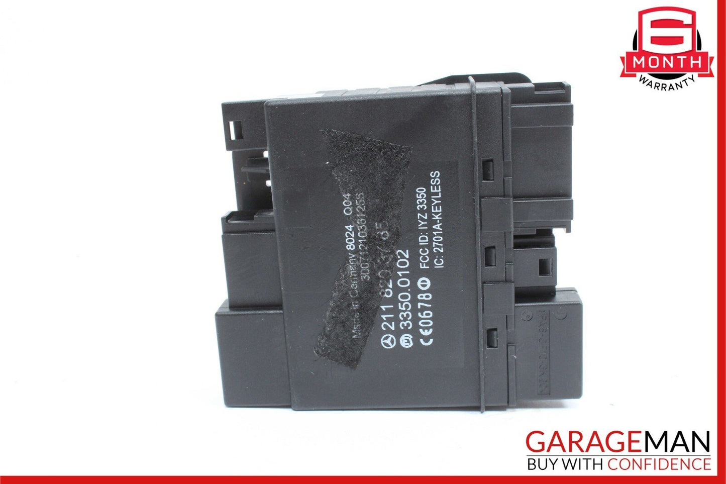 06-11 Mercedes CLS550 CLS500 E550 Rear Door Keyless Go Control Module Unit