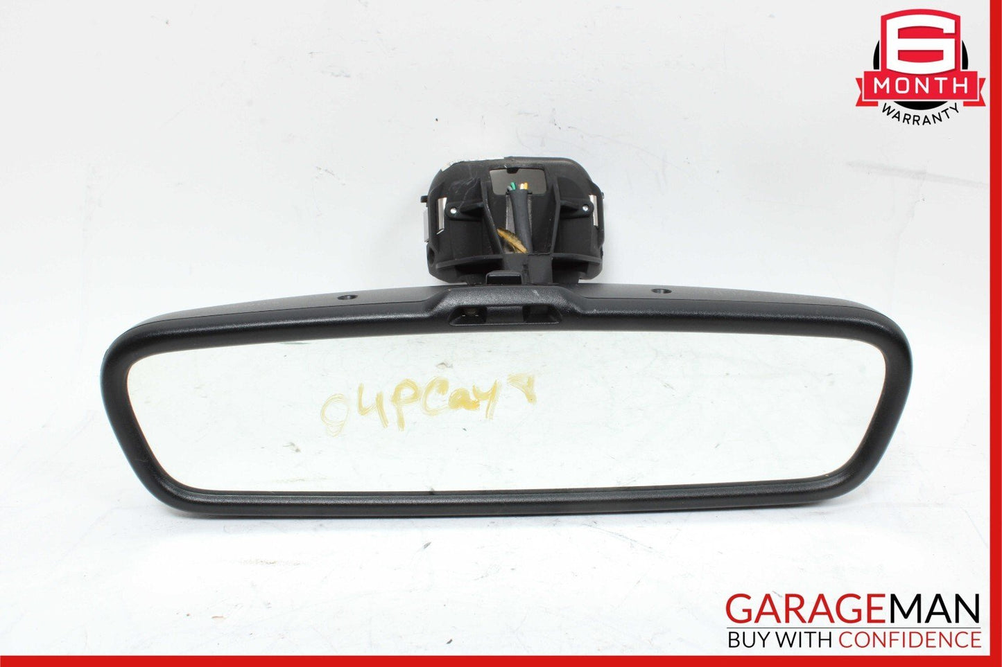 03-10 Porsche Cayenne 955 957 Interior Top Upper Rear View Mirror Black OEM