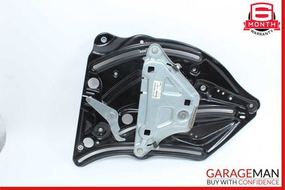 10-16 Mercedes E350 E550 Coupe Rear Left Door Window Regulator Frame w/o Motor