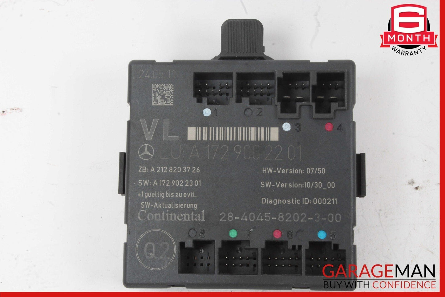 2012 Mercedes R172 SLK250 SLK350 Front Left Side Door Control Module