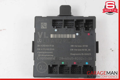 2012 Mercedes R172 SLK250 SLK350 Front Left Side Door Control Module