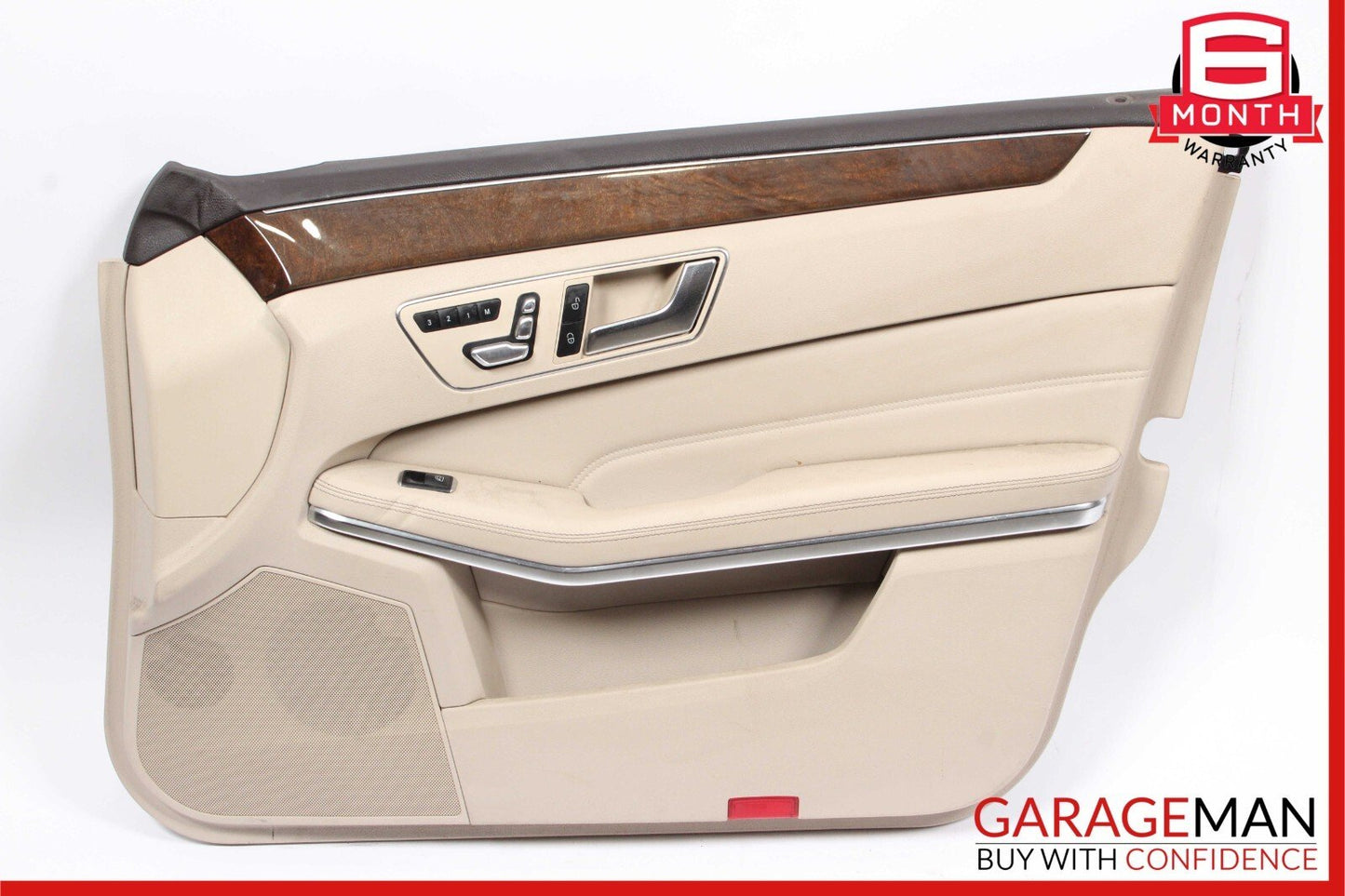14-16 Mercedes W212 E350 Front Right Interior Door Panel Trim Cover Assembly