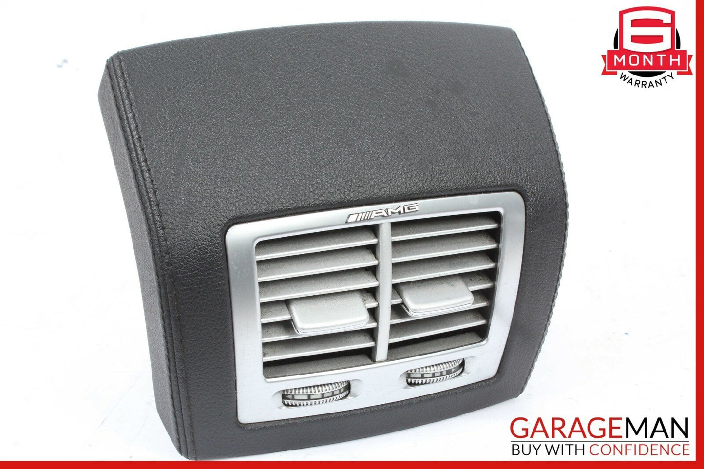 07-13 Mercedes W216 CL550 S65 AMG Center Console Rear AC Vent Trim Black OEM