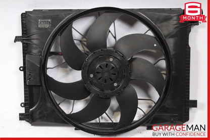 08-16 Mercedes W204 C300 E350 Engine Radiator Cooling Fan Motor Shroud Assy