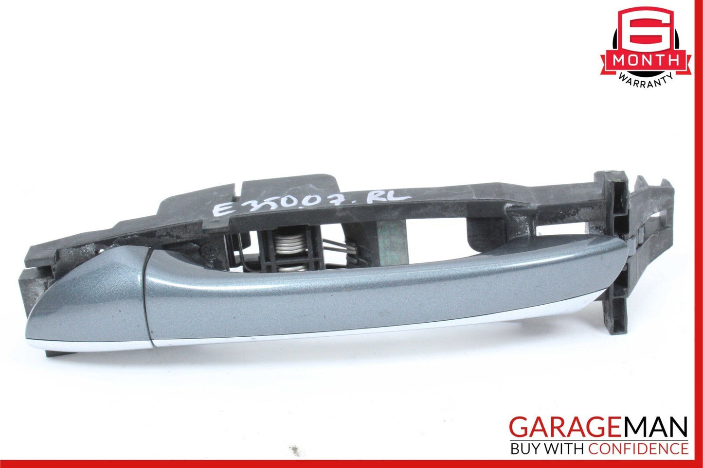 03-09 Mercedes W211 E350 Rear Left Side Keyless Go Exterior Door Handle Grey oeM