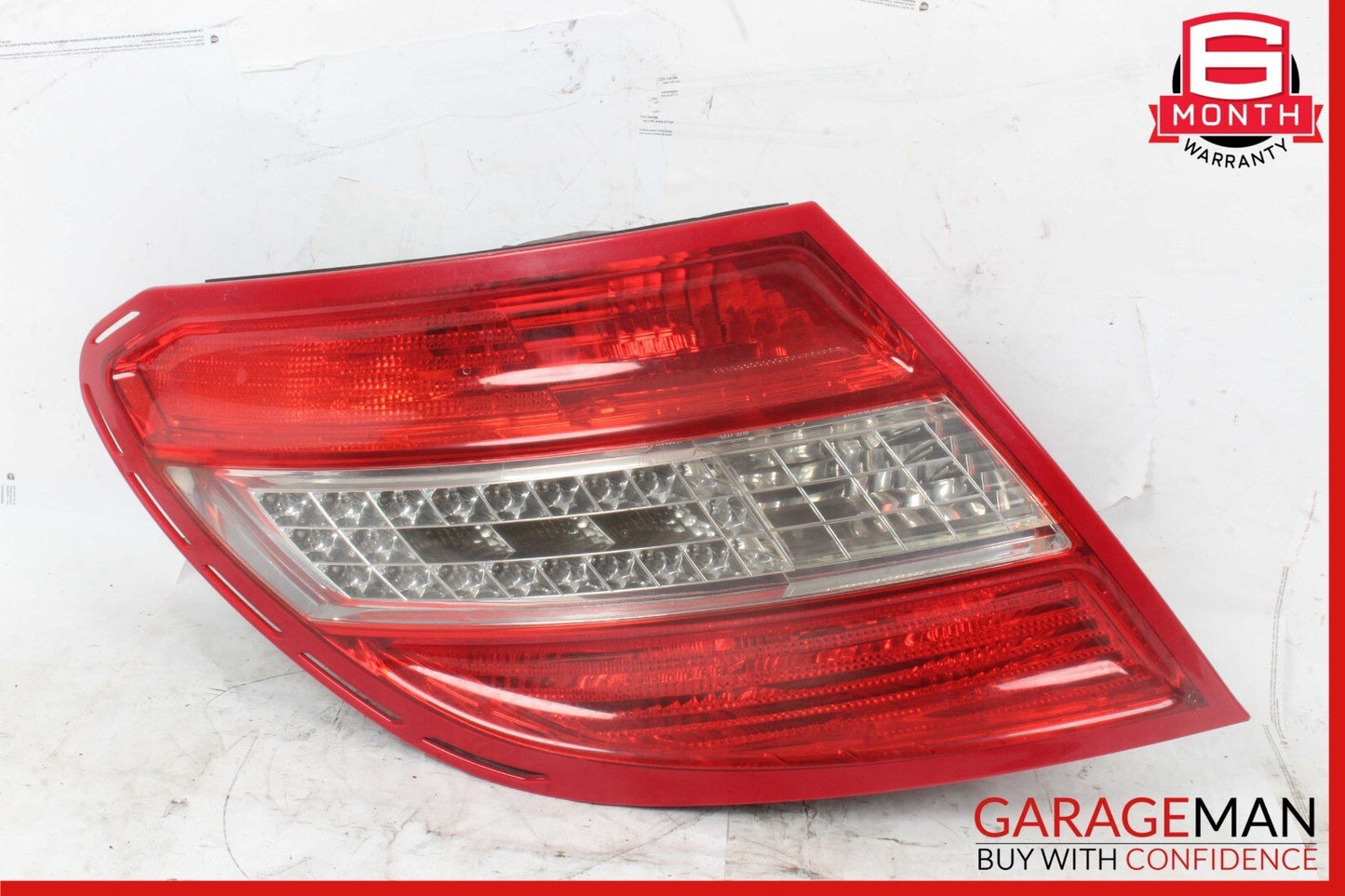 08-11 Mercedes W204 C63 AMG C300 Rear Left Side Taillight Tail Light Lamp OEM