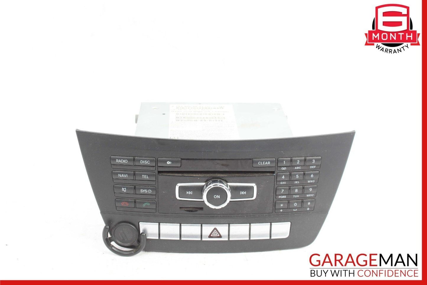 12-14 Mercedes W204 C250 C300 Navi Navigation Comand Head Unit DVD CD Audio OEM