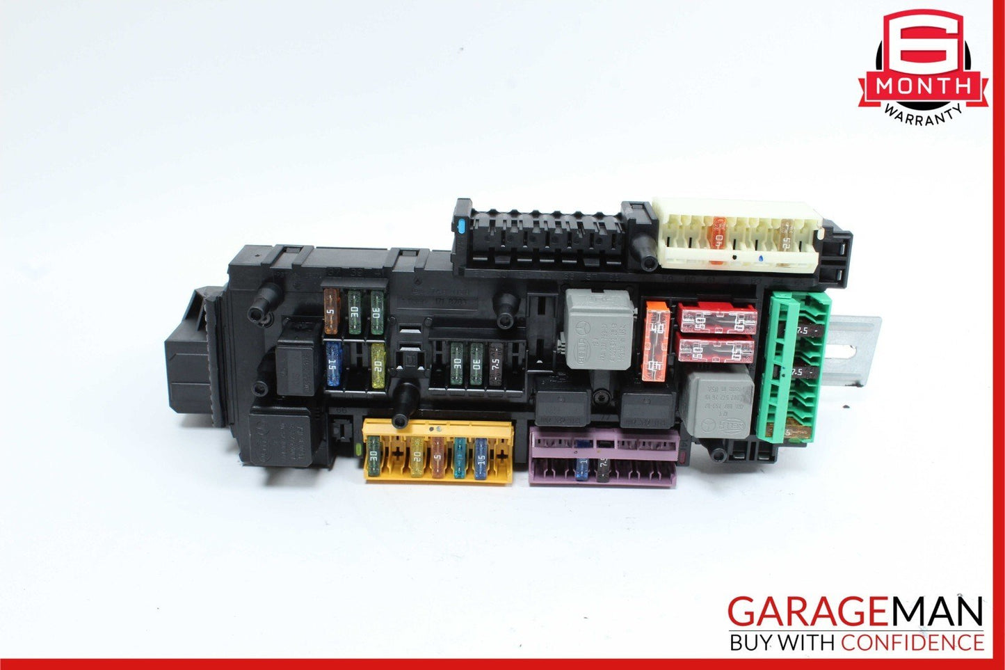 10-15 Mercedes X204 GLK350 Rear SAM Module Fuse Junction Box Relay Assembly OEM