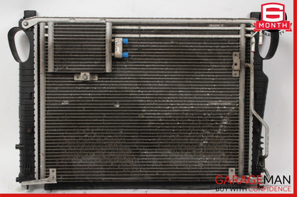 03-08 Mercedes R230 SL550 Engine Radiator A/C AC Oil Cooling Condenser Assy