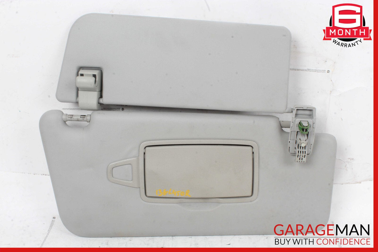 12-16 Mercedes X166 GL450 ML400 Sun Visor Sunvisor Right Passenger Side Gray OEM