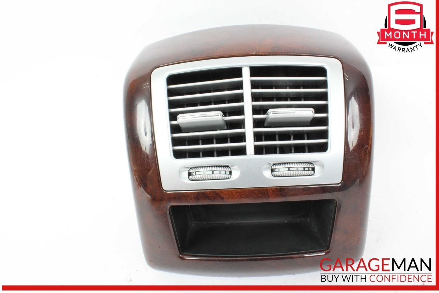 07-13 Mercedes W221 S550 Rear Center Console AC A/C Air Vent Trim 2216801639 OEM