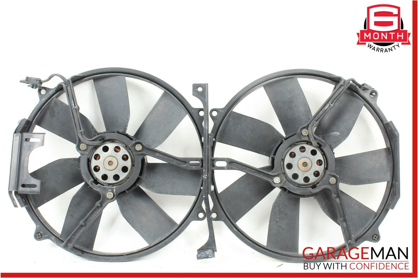 92-02 Mercedes R129 SL600 S600 CL600 Radiator Cooling Fan Motor Set of 2 Pc OEM