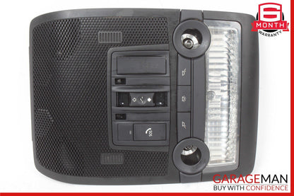 07-14 BMW X6 Front Overhead Sunroof Dome Light Switch Panel Black Oem