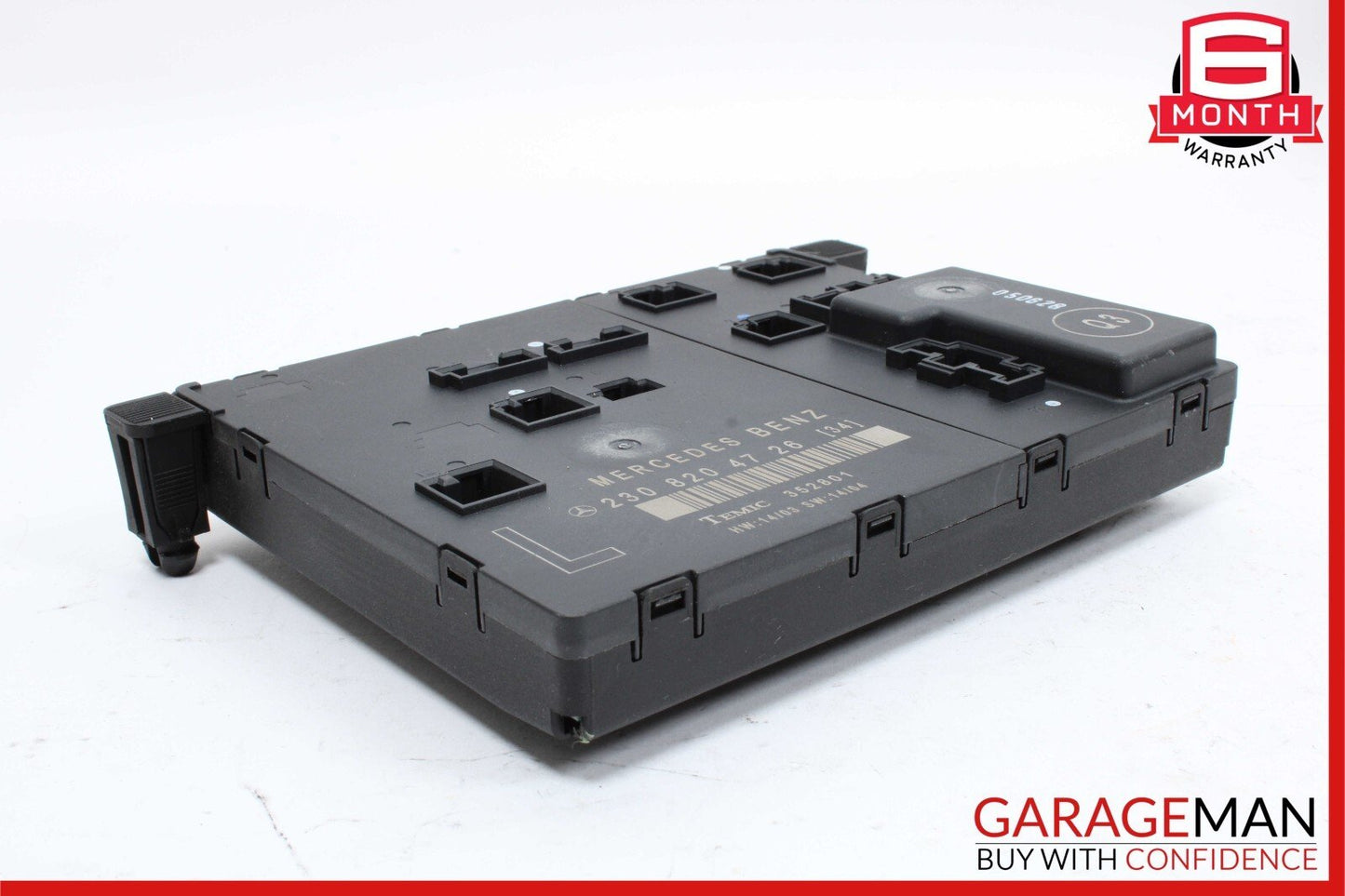 03-12 Mercedes R230 SL500 SL55 AMG Front Left Door Control Module 2308204726 OEM