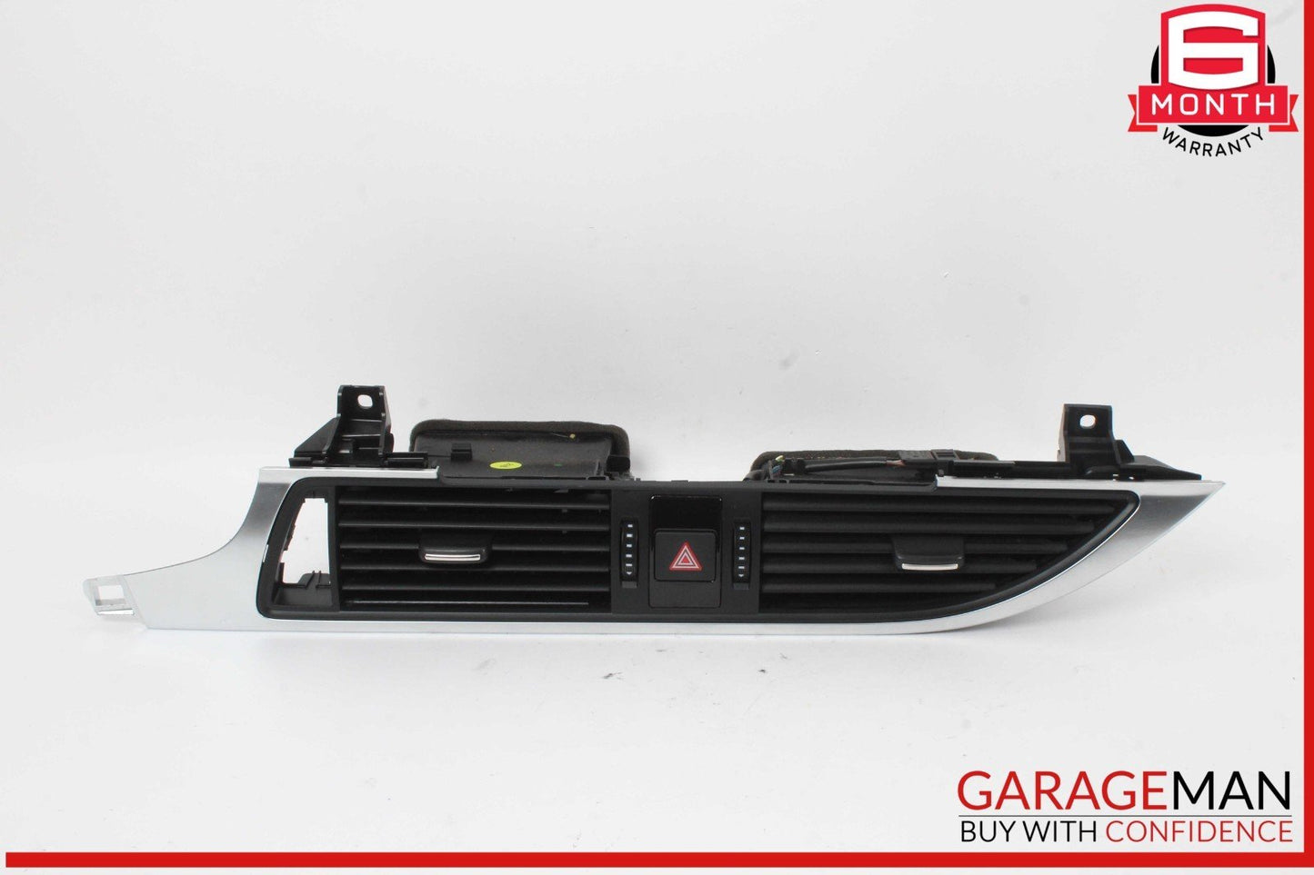 12-18 Audi A6 Front Center Dash Dashboard AC A/C Air Vent w/ Hazard Light OEM