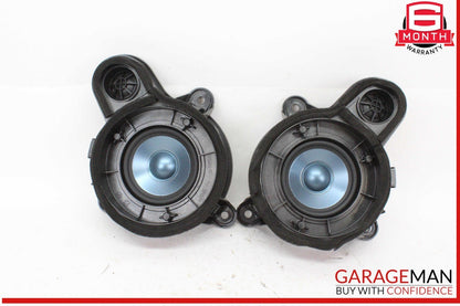 07-14 Mercedes W216 CL550 Rear Right & Left Side Door Tweeter Speaker Set OEM